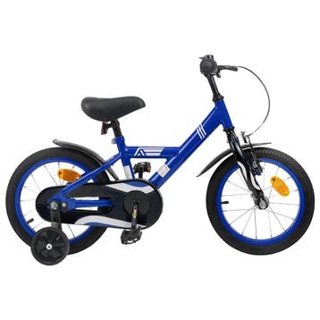 vidaXL Kinderfiets 16 Inch voor 4-6 jaar oud Donkerblauw, Fietsen en Brommers, Verzenden, Nieuw
