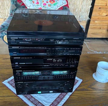 Kenwood - P-71 - T-91L - DP-710 - GE-810 - A-71 Stereoset -, Nieuw