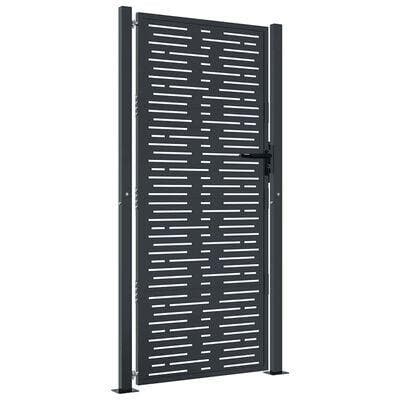 Poort 105x180cm Staal | Retour Deal | 34% Korting, Tuin en Terras, Schuttingen, 1 tot 2 meter, Minder dan 3 meter, Nieuw, IJzer