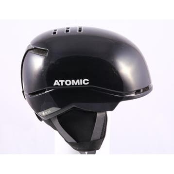 51 52 53 54 55 skihelm/snowboardhelm ATOMIC FOUR JR, black/g, Verzenden