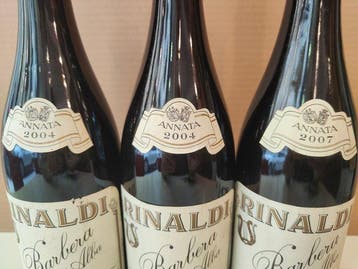 2004 Rinaldi, Barbera dAlba - Piedmont - 3 Bouteilles (0,75