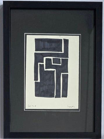 Siep Van Den Berg (1913-1998) - Geometrische compositie