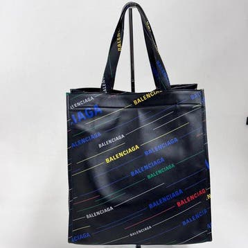 Balenciaga - Shopper Market Logo Multicolor - Sac à, Handtassen en Accessoires, Nieuw