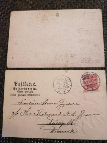 Duitsland - Postkaarten Danzig, Breslau, Königsberg -, Gelopen
