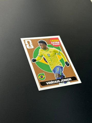 2026 Panini World Cup Vini Jr. Extra sticker Bronze - 1, Nieuw