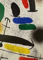 Joan Miro (1893-1983) - Litografia Original II, Antiek en Kunst