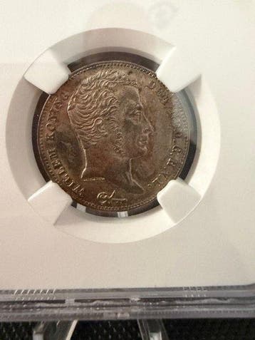 Nederland. Willem I. 1/2 Gulden 1829B