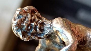 sculptuur, Nettuno che uccide il mostro in argento 800 - 13