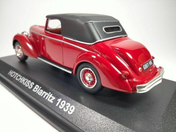 Norev 1:43 - Model cabriolet - Hotchkiss Biarritz (1939) -, Hobby en Vrije tijd, Modelauto's | 1:5 tot 1:12