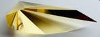 Tomas Brzon - sculptuur, “ GOLDEN SKY” Unique - 23 cm - Glas