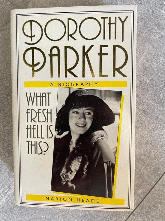 Dorothy Parker What Fresh Hell is This? Marion Meade, Livres, Livres Autre, Envoi
