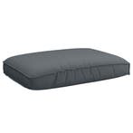 vidaXL Kussen Antraciet 120 x 80 x 12 cm Oxford Stof, Huis en Inrichting, Woonaccessoires | Kussens, Verzenden, Nieuw