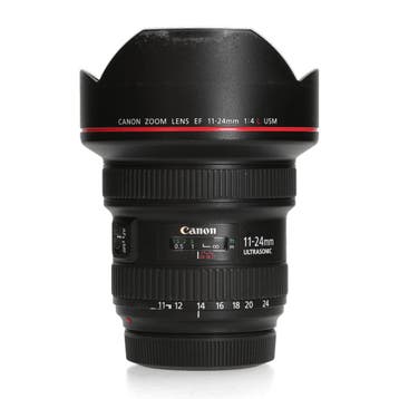 Canon 11-24mm F4.0 L EF USM - Groothoeklens, Ophalen of Verzenden