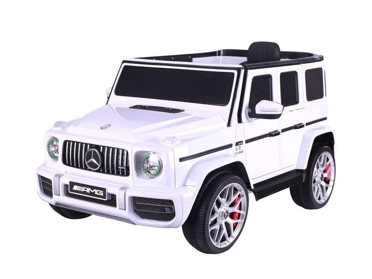 Mercedes G63, kinderauto met Lithium accu, rubberen banden,, Kinderen en Baby's, Speelgoed | Buiten | Accuvoertuigen, Nieuw, Ophalen of Verzenden