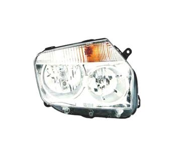 Phare Droit Pour Dacia Duster 10- Fond Chromé, Autos : Pièces & Accessoires, Éclairage, Verzenden