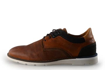 Bullboxer Veterschoenen in maat 40 Cognac, Kleding | Heren, Schoenen, Overige kleuren, Verzenden, Zo goed als nieuw, Bullboxer