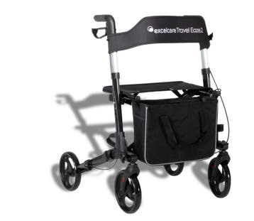Rollator Excel Travel Eaze 2: compact en opvouwbaar, Diversen, Rollators, Ophalen of Verzenden, Opvouwbaar, Nieuw