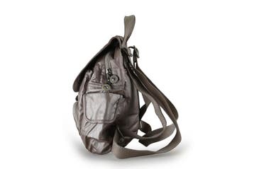 Kipling Rugzak Grijs, Handtassen en Accessoires, Tassen | Rugtassen, Kipling, Verzenden, 25 tot 40 cm, Zo goed als nieuw