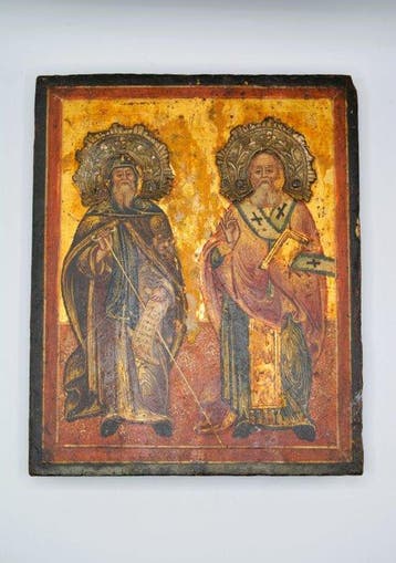 Icoon - Sint-Antonius de Grote en Sint Athanasius van