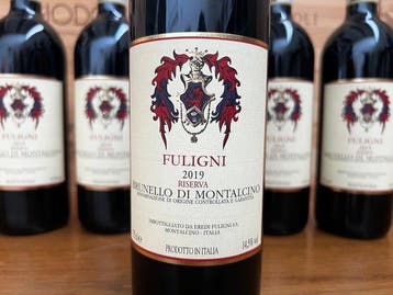 2019 Fuligni - Brunello di Montalcino Riserva - 6 Flessen, Nieuw