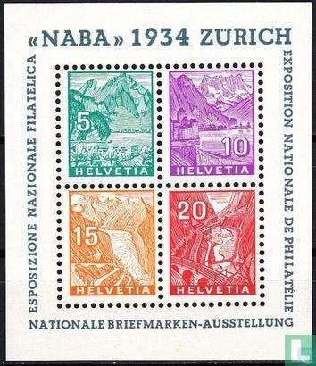 Zwitserland - Landschappen - 1934, Timbres & Monnaies, Timbres | Europe | Suisse, Envoi