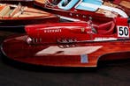 Ferrari Arno IX clouté maquette de luxe 55 cm 1:14 - Yacht