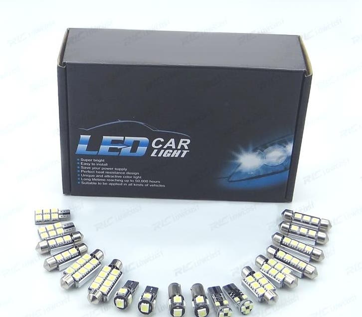 Kit 14 Ampoules Led Intérieur Pour Renault Megane III 3 Mk3, Autos : Pièces & Accessoires, Éclairage, Envoi