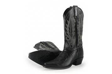 Caborca Silver Cowboy laarzen in maat 37 Zwart, Verzenden, Zwart, Zo goed als nieuw, Caborca Silver