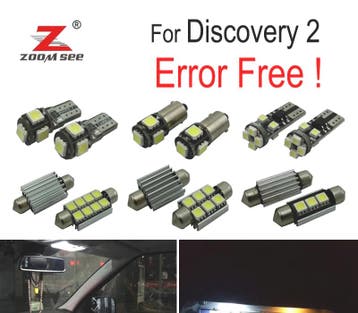 Kit 17 Ampoules Led Intérieur Pour Land Rover Discovery 2 98, Auto-onderdelen, Verzenden, Nieuw