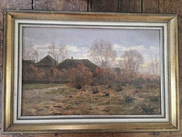 G.J. Roermeester (1844–1936) - Gelders Landschap, Antiek en Kunst