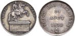 Zilver medaille 1822 Frankreich Ludwig Xviii 1814-1824, Timbres & Monnaies, Pièces & Médailles, Verzenden