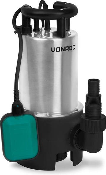 2dekans | VONROC Dompelpomp RVS - Vuilwaterpomp - Waterpomp, Ophalen of Verzenden