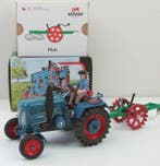 Kovap - Blikwind-up Lanz D2816-tractor, bestuurderfiguur en, Antiek en Kunst