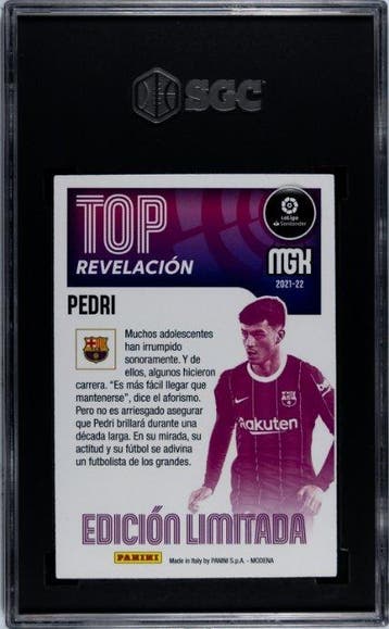 2021/22 Panini Panini Megacracks Pedri Limited edition - SGC