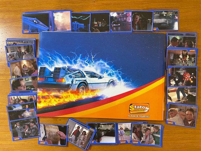 2000 Michael J. Fox volver al futuro back to the future -, Collections, Autocollants