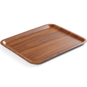 Dienblad | Laminaat | Houtlook | Antislip | Stapelbaar |, Verzenden