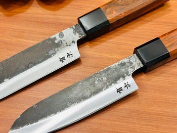 Keukenmes - Santoku & Nakiri - Ambachtelijk Japans staal in