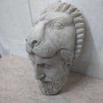 sculptuur, Ercole con pelle di leone - 38 cm - Gips