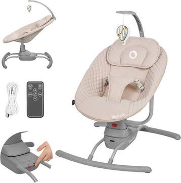 Lionelo Rio Wipstoel – Tot 9 kg – 3 Schommelsnelheden, Verzenden, Nieuw