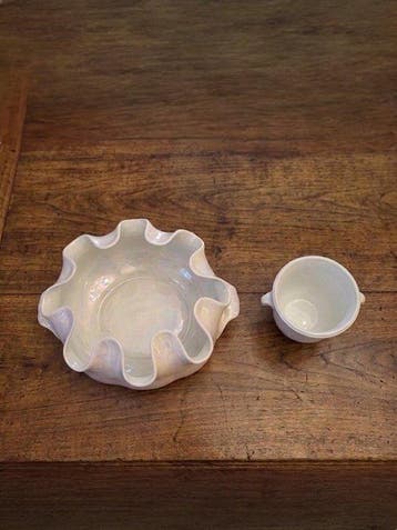 Richard Ginori - Vase (2) - Porcelaine - Paire de vases /