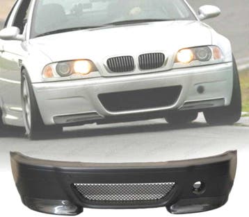 PARE-CHOCS AVANT BMW E46 98-07 LOOK M3 CSL AVEC POINTE EN CA, Verzenden