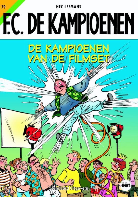 De kampioenen van de filmset / F.C. De Kampioenen / 79, Livres, BD, Envoi