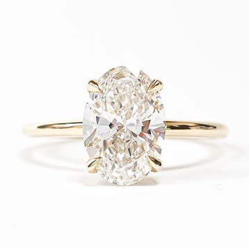 Zonder minimumprijs - Ring - 14 karaat Geel goud - 3.19ct., Nieuw