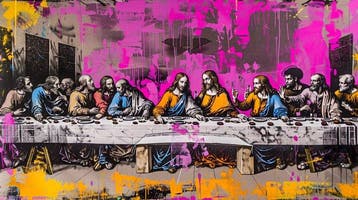 Dine Chanima - (XXL) Giant Sacred Glow in Urban Style