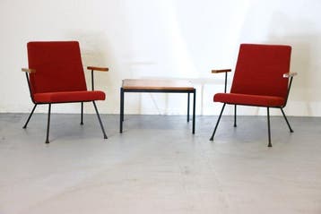 Gispen - André R. Cordemeyer, Coen De Vries - Fauteuil (3) -, Antiek en Kunst