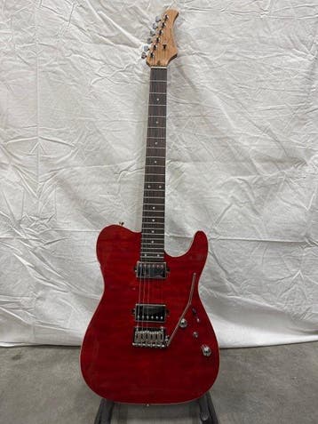 Lintage Guitars - TLY-30-RD Wine Red - Coil split - -, Nieuw
