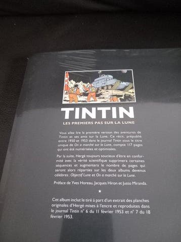 Tintin Hergé Moulinsart Tintin - Les premiers pas sur la, Boeken, Nieuw