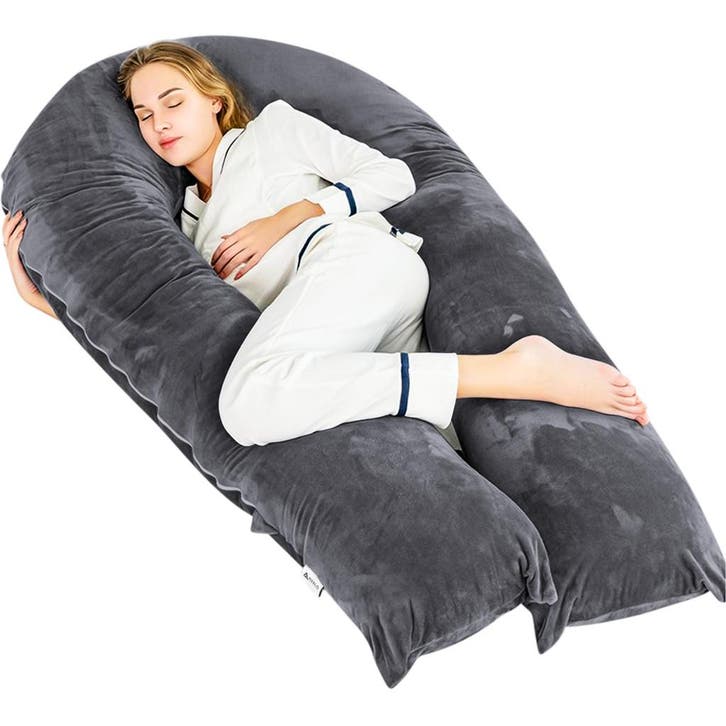 Avalo Zwangerschapskussen XXL 280 cm - U-Vorm Zijslaapkussen, Huis en Inrichting, Woonaccessoires | Kussens, Nieuw, Verzenden
