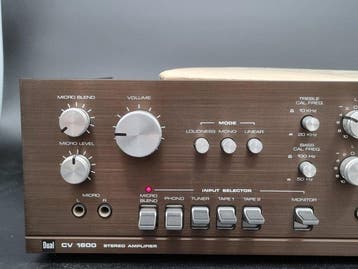 Dual – Stereo Amplifier – Verstärker - CV 1600 Solid state