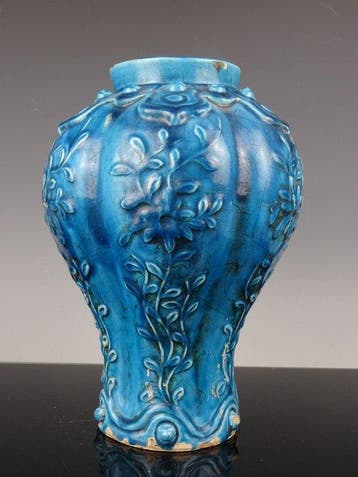 Vase - Faïence - Chine - Song du Nord (960–1127), Antiquités & Art